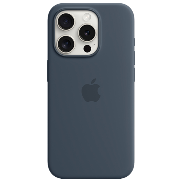 Чехол для смартфона Apple iPhone 15 Pro Apple/ MagSafe Back/ TPU/ Storm Синий photo 1