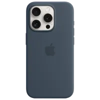 Чехол для смартфона Apple iPhone 15 Pro Apple/ MagSafe Back/ TPU/ Storm Синий