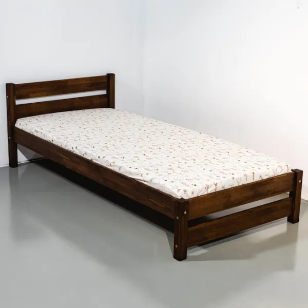 Кровать Mobicasa Tom 90 x 200 см/ Дерево/ Коричневый photo 1 Кровать Mobicasa Tom 90 x 200 см/ Дерево/ Коричневый photo 1