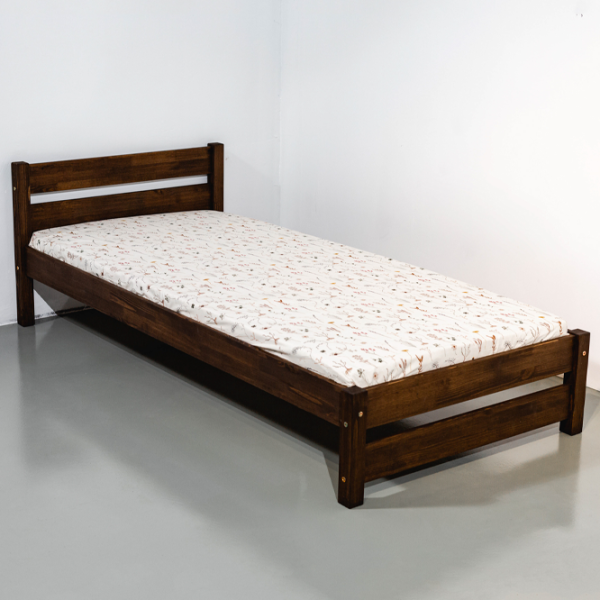 Кровать Mobicasa Tom 90 x 200 см/ Дерево/ Коричневый photo 1 Кровать Mobicasa Tom 90 x 200 см/ Дерево/ Коричневый photo 1