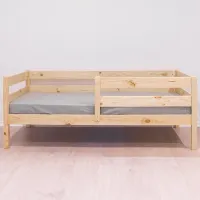 Детская кровать Mobicasa Bambi 80 x 160 см/ Дерево/ Натуральное дерево