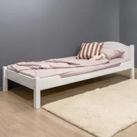 Pat pentru copii Mobicasa Goofy 1 90 x 200 cm/ Lemn/ White