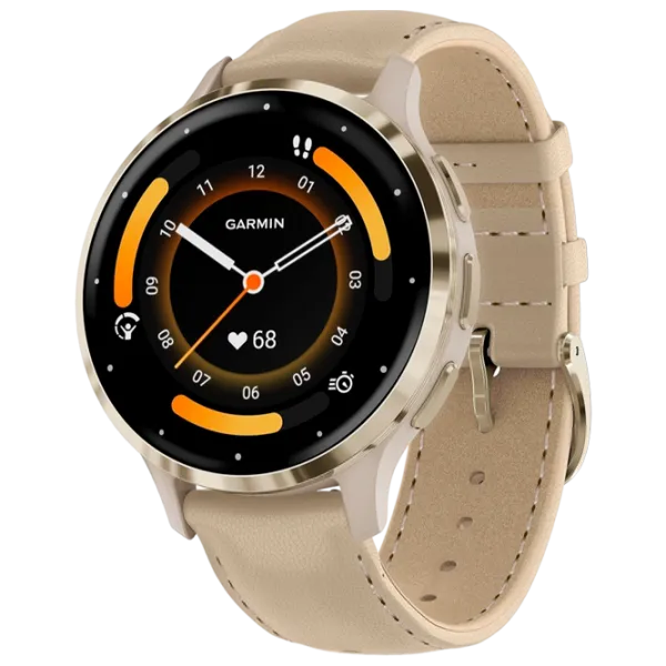 Умные часы Garmin Venu 3S 1.2"/ 41 мм/ Золото - French Grey/ 010-02785-55 photo 1