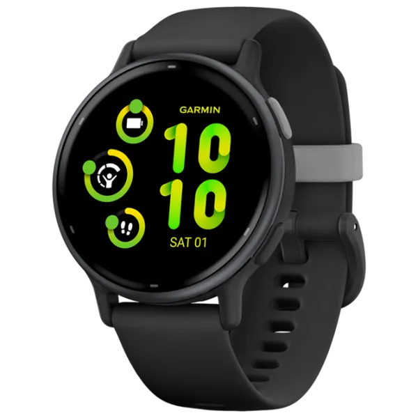 Ceas inteligent Garmin Vivoactive 5 1.2"/ 42.2 mm/ Slate - Black/ 010-02862-10 photo 1