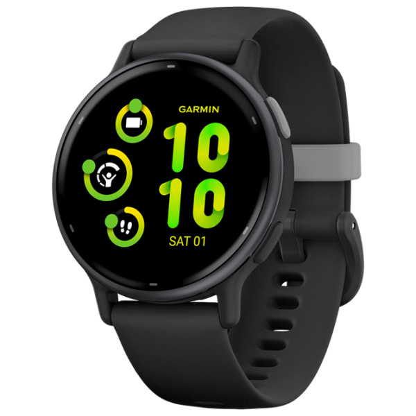 Ceas inteligent Garmin Vivoactive 5 1.2"/ 42.2 mm/ Slate - Black/ 010-02862-10 photo 1