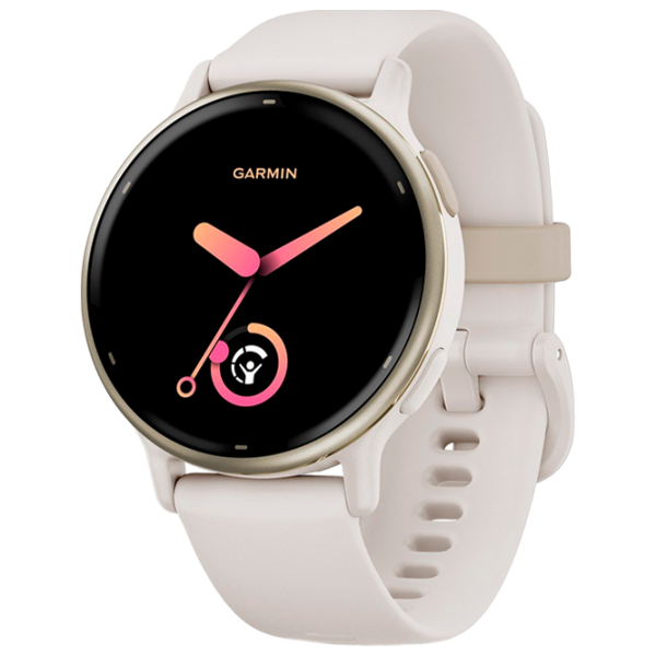 Умные часы Garmin Vivoactive 5 1.2"/ 42.2 мм/ Золото - Слоновая кость/ 010-02862-11 photo 1