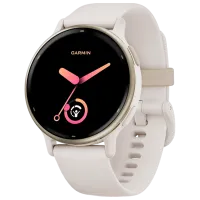 Умные часы Garmin Vivoactive 5 1.2"/ 42.2 мм/ Золото - Слоновая кость/ 010-02862-11