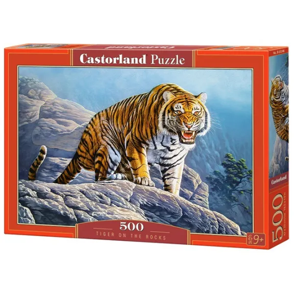 Пазл 2D Castorland Tiger 9+/ Количество деталей: 500 photo 1