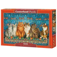 Puzzle 2D CubicFun Cat Aristocracy 9+/ Numărul de piese: 500