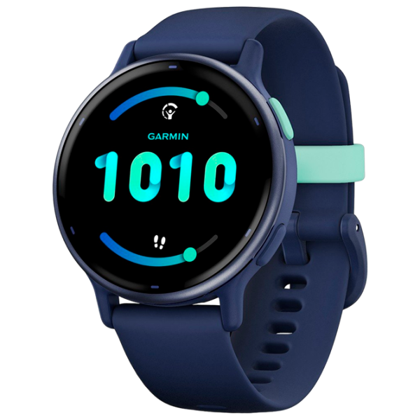 Умные часы Garmin Vivoactive 5 1.2"/ 42.2 мм/ Темно-синий - Navy/ 010-02862-12 photo 1