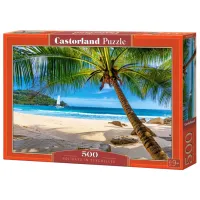 Пазл 2D Castorland Holidays in Seychelles 9+/ Количество деталей: 500