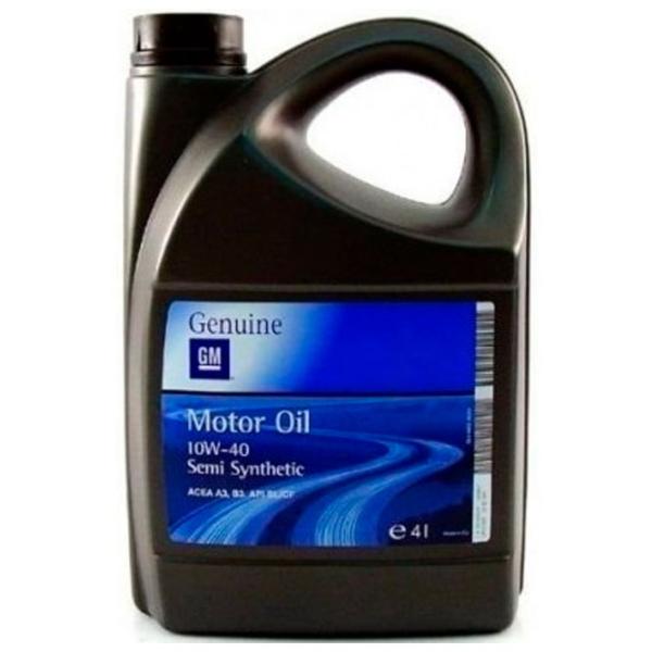 Моторное масло GM OPEL 10W-40 4 л полусинтетическое photo 1 Моторное масло GM OPEL 10W-40 4 л полусинтетическое photo 1