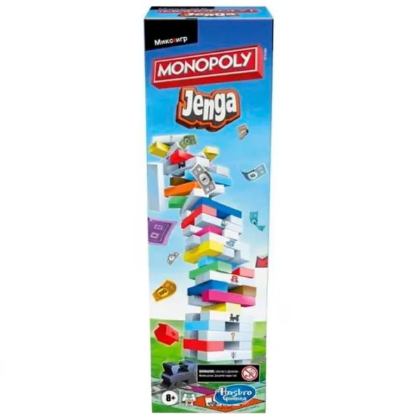 Настольная игра Hasbro Jenga 8+/ Развитие photo 1