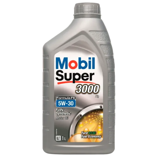 Моторное масло Mobil Super 3000 X1 Formula FE 5W-30 5W-30 1 л синтетическое photo 1