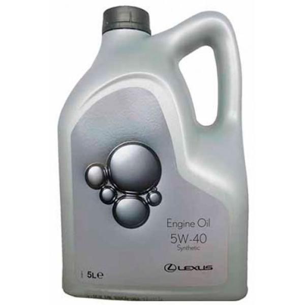 Ulei de motor Lexus LGMO SAE 5W-40 5W-40 5 l sintetic photo 1