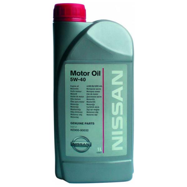 Моторное масло Nissan 5W-40 SN/ CF 5W-40 1 л синтетическое photo 1