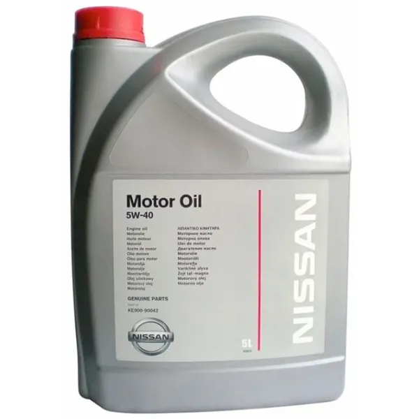 Моторное масло Nissan 5W-40 SN/ CF 5W-40 5 л синтетическое photo 1
