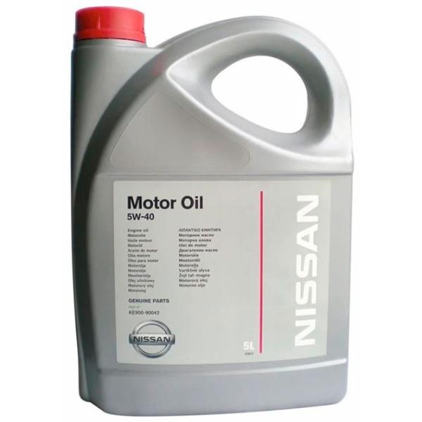 Моторное масло Nissan 5W-40 SN/ CF 5W-40 5 л синтетическое photo 1