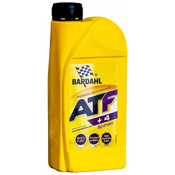 Трансмиссионное масло Bardahl ATF +4 1 л/ синтетическое/ ATF +4 photo 1