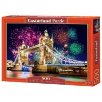Puzzle 2D Castorland Tower Bridge London (England) 9+/ Numărul de piese: 500
