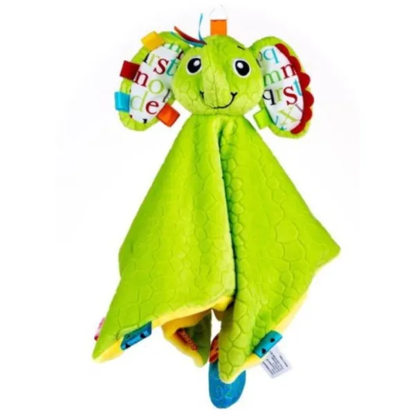 Jucărie moale BaliBazoo Elephant Blanket 80226 0+/ Green photo 1 Jucărie moale BaliBazoo Elephant Blanket 80226 0+/ Green photo 1