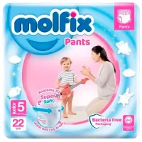 Подгузники для детей MOLFIX Maxi 5 12 - 17 кг/ 22 шт.