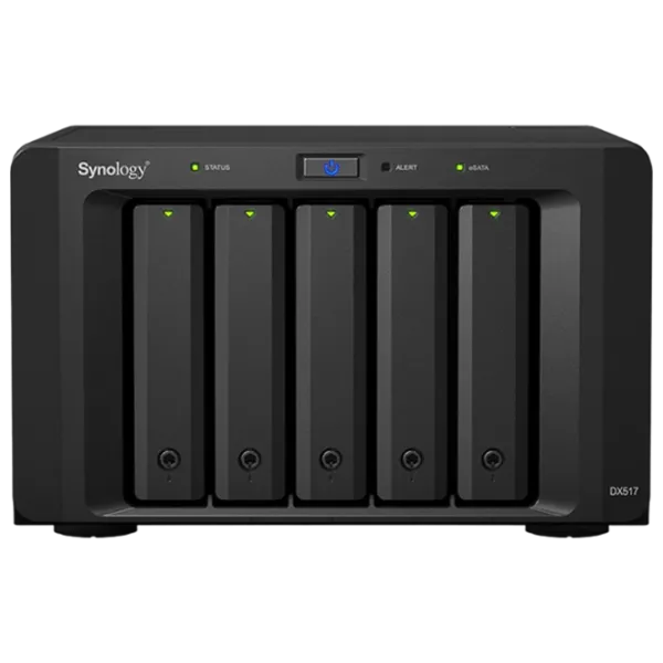 DiscStation Synology DX517 Black photo 1