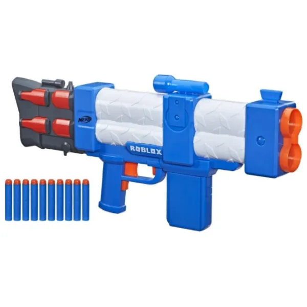 Игрушечный автомат Hasbro Nerf Roblox Arsenal Pulse Laser F2484 8+/ Стрел/ Синий photo 1