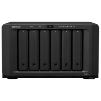 Сетевое хранилище Synology DS1621+ Черный
