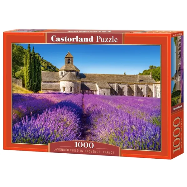 Пазл 2D Castorland Lavender Field in Provence (France) 9+/ Количество деталей: 1000 photo 1