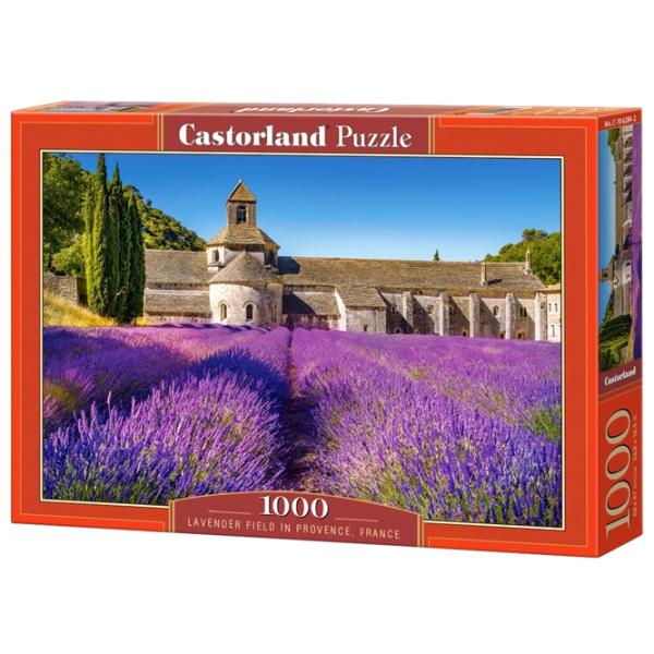 Пазл 2D Castorland Lavender Field in Provence (France) 9+/ Количество деталей: 1000 photo 1