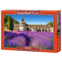 Puzzle 2D Castorland Lavender Field in Provence (France) 9+/ Numărul de piese: 1000