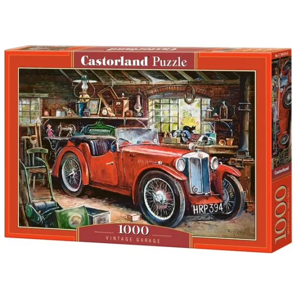 Puzzle 2D Castorland Vintage Garage 9+/ Numărul de piese: 1000 photo 1