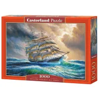 Puzzle 2D Castorland Sailing Against All Odds 9+/ Numărul de piese: 1000