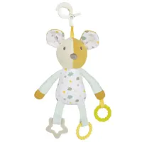 Игрушка для колясок и кроваток Canpol Babies Mouse 77/ 201 0+/ Белый