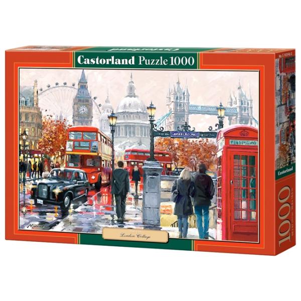 Puzzle 2D Castorland London Collage 9+/ Numărul de piese: 1000 photo 1