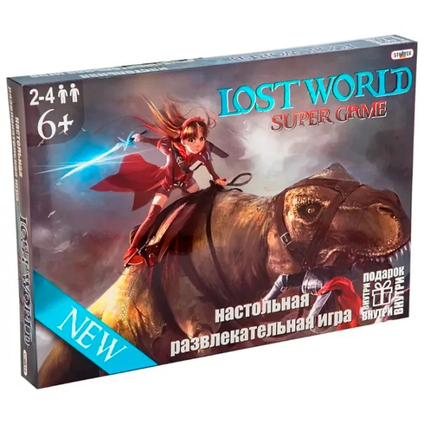 Настольная игра Strateg Lost World 6+/ Развитие photo 1