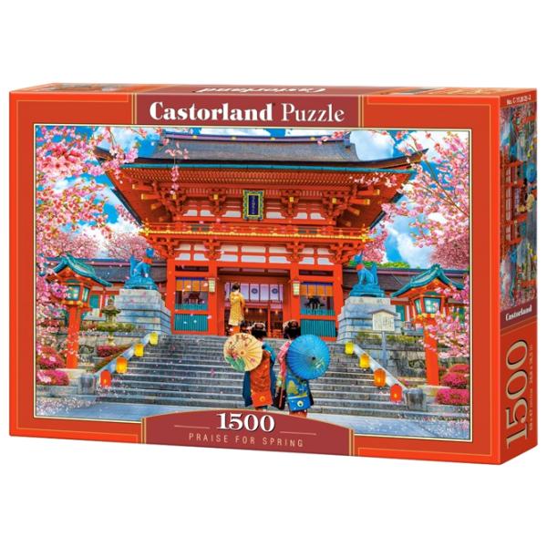 Puzzle 2D Castorland Praise for Spring 9+/ Numărul de piese: 1500 photo 1