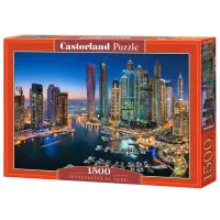 Пазл 2D Castorland Skyscrapers of Dubai 9+/ Количество деталей: 1500