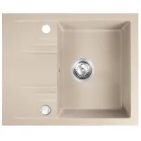 Кухонная мойка Ferro DRGM48 58 x 48 / Искусственный камень / Песочный