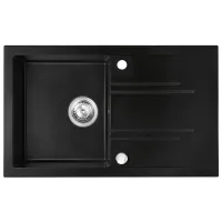 Chiuvetă Ferro DRGM48 78 x 48 / Piatră artificială / Grafit