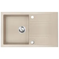 Кухонная мойка Ferro DRGM48 78 x 48 / Искусственный камень / Песочный