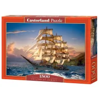 Puzzle 2D Castorland Sailing At Sunset 9+/ Numărul de piese: 1500