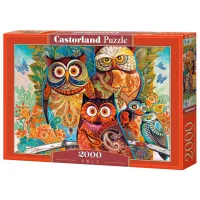 Puzzle 2D Castorland Owls 9+/ Numărul de piese: 2000