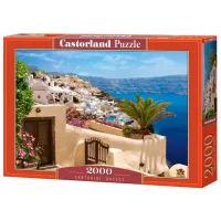 Пазл 2D Castorland Santorini (Greece) 9+/ Количество деталей: 2000