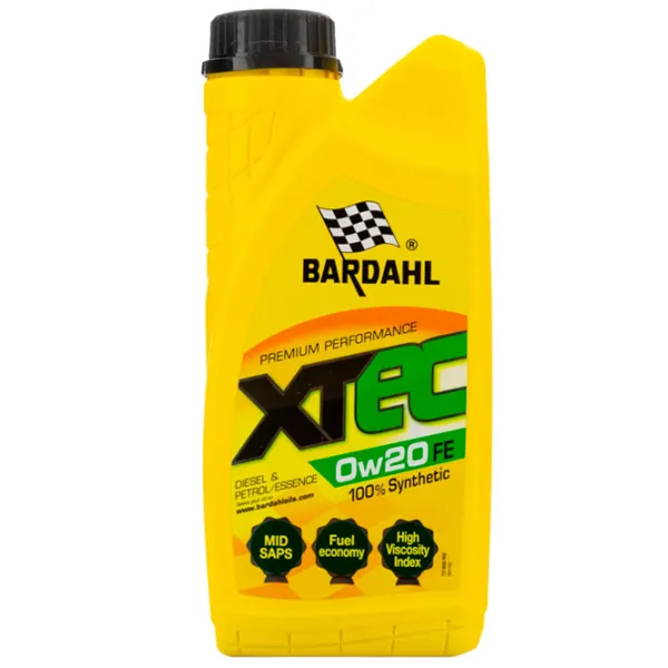 Ulei de motor Bardahl XTEC 0W-20 FE 0W-20 1 l sintetic photo 1 Ulei de motor Bardahl XTEC 0W-20 FE 0W-20 1 l sintetic photo 1