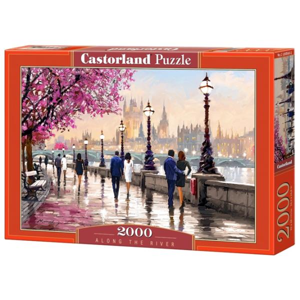 Puzzle 2D Castorland Along the River 9+/ Numărul de piese: 2000 photo 1