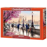 Puzzle 2D Castorland Along the River 9+/ Numărul de piese: 2000