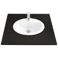 Lavoar Creavit Topcounter Oval/ Încastrabil/ White