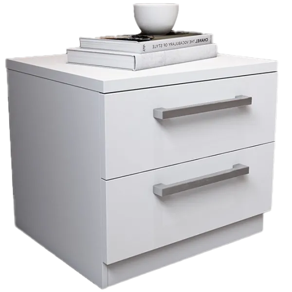 Noptiere Mobildor-Lux Standart 42 x 45 x 38/ PAL/ Alb briliant photo 1 Noptiere Mobildor-Lux Standart 42 x 45 x 38/ PAL/ Alb briliant photo 1
